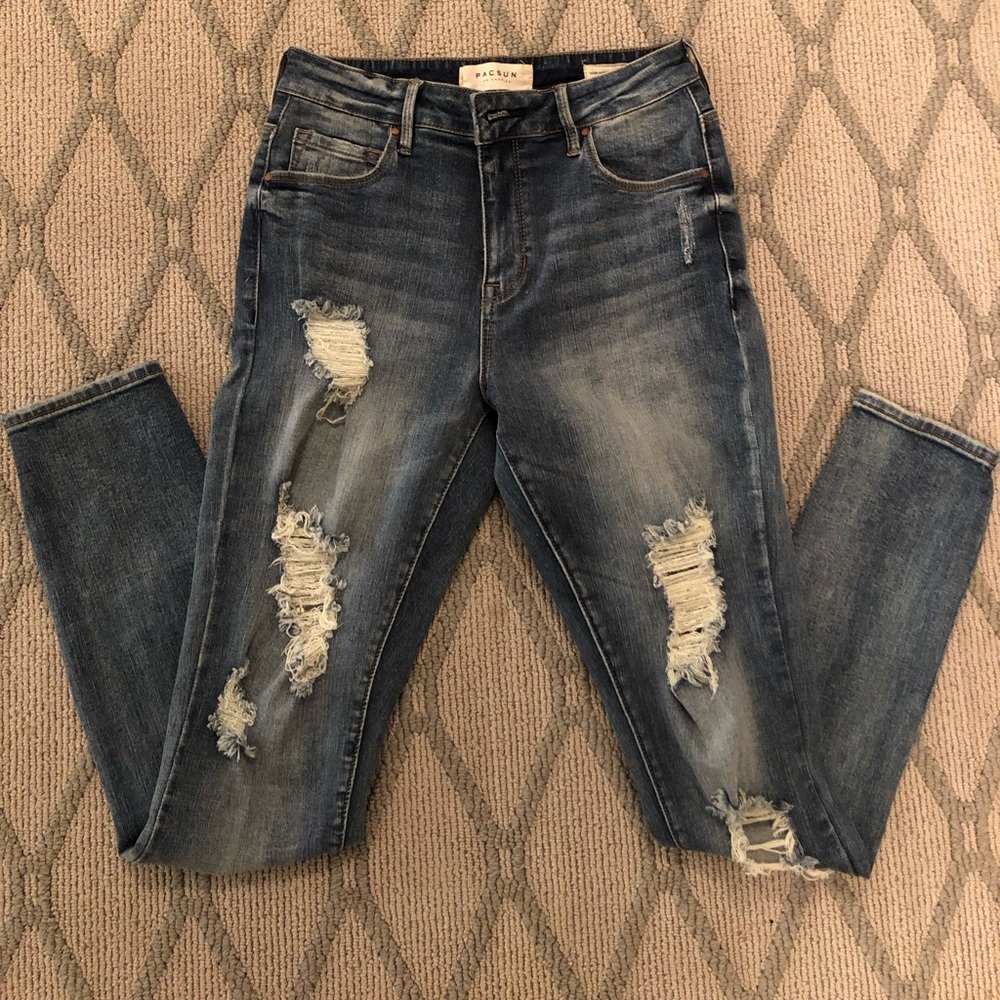 PAC Sun ripped skinny jeans